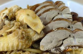 Steamed Chicken and Roast Duck Rice Combo