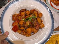-东来菜馆•手抓海鲜家常菜•海鲜锅贴(鸽子窝店)