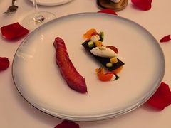 烟熏三文鱼有机番茄海苔脆片-福楼法餐厅FLO