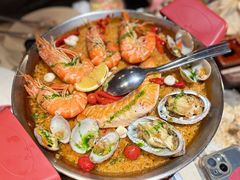 传统西班牙海鲜饭-BROWNSTONE布朗石西班牙餐厅(富城店)