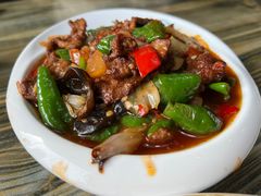 -歹歹的加个面过油肉拌面