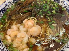 爆鳝虾仁面-伟记奥面馆(养育巷店)