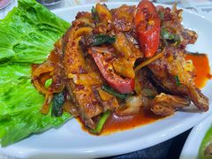 烤半干明太鱼-李家韩国烧烤馆(光辉苑店)