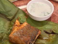 芭蕉叶叁巴烤鲈鱼-食百绚全日制餐厅(成都棕榈泉费尔蒙酒店)
