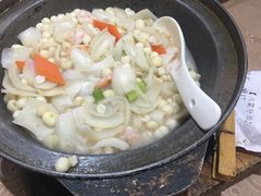 芡实百合煲-百年银屏蚝烙·潮汕菜·非遗(乐山店)