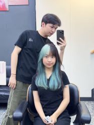 -藤野造型专业烫染接发