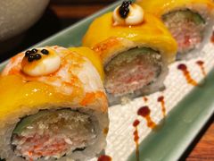 芒果鲜虾卷-山葵家·创意料理(临平银泰城店)