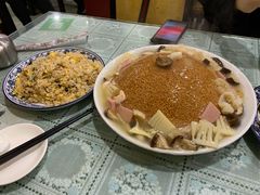 三鲜锅巴-北大地皖峰饭馆