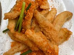 椒盐九肚鱼-肥仔文澳门猪骨煲(南京西路店)