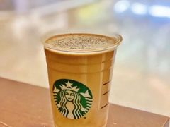 燕麦丝绒拿铁-星巴克(万都店)