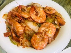白菜炒虾-华春餐馆(鱼山路店)