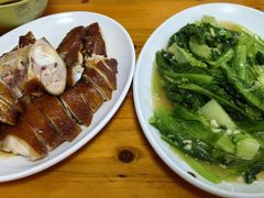 豆豉鯪魚炒油麥菜-甜甜屋(解放中路店)