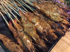 -路边摊小炉子烧烤