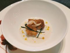 餐前小食咸豆浆油条-杭州西子湖四季酒店·金沙厅