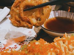 滋味虾米蔬菜天妇罗-桃太郎创作料理(大坪店)