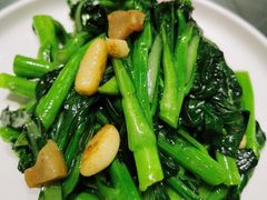 油渣生炒菜心-客家汇·客家传承菜(水库店)