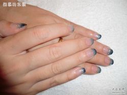 指慕坊甲油彩胶渐变效果-指慕坊美甲造型