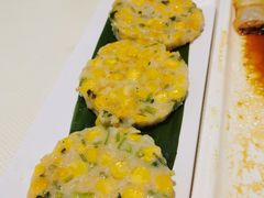 香菜墨鱼饼-万山楼海鲜酒家·二十三年老字号