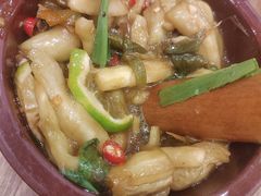 傣家酸辣舂茄子-云海肴·汽锅鸡·云南菜(广安门天虹店)