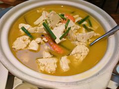 豆腐大虾汤-悦海·家宴·冰花皮皮虾大锅贴(宝龙店)