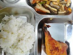 奥尔良鸡腿-北大学一食堂