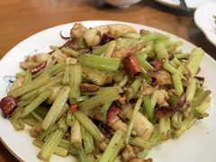 五花肉笔管鱼-晚归月亮湾私家菜(临邑路店)