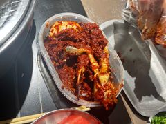 -草家酱蟹炭火烤肉店(珲春南路一店)
