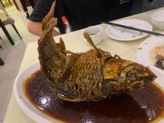 罾蹦鲤鱼-奥华餐厅·老张记(台基厂店)