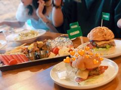 迷你起司牛肉堡-Thanks美式餐厅(汉堡咖啡店)