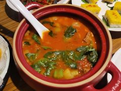 荆芥焖罐牛肉-禾珍珠家常小馆(河南博物院店)