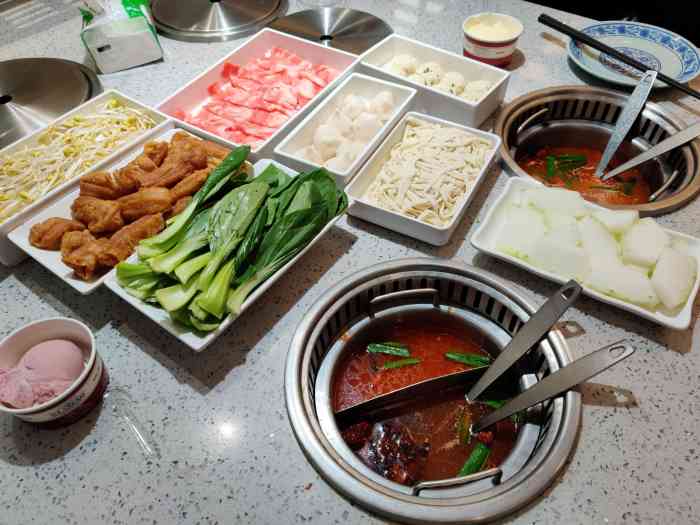 食全食美涮涮锅(金汇总店)-"感觉很多东西比以前贵了!不过味道还行!