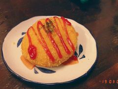 芝士炸土豆饼-金龙咖喱