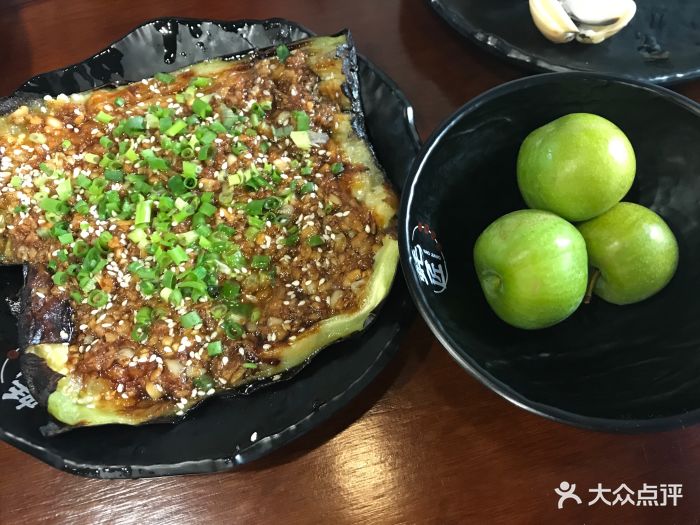 蚝匠海鲜烧烤(金科双楠店)-烤茄子图片-成都美食-大众点评网