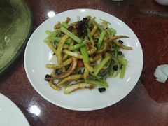 干煸鱿鱼丝-叶存利海鲜大馅饺子(东戴河止锚湾店)