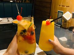 缤纷水果梳打-五合院·整点烤肉