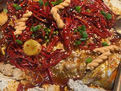 -探鱼·鲜青椒爽麻烤鱼(北京路天河城店)