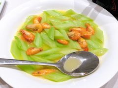 芦笋炒河虾-道道鲜·崇明私房菜(五角场店)