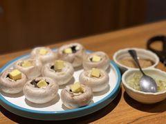 黄油白蘑菇-炼火烤肉店
