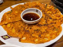 泡菜饼-喇喇排骨火锅·传统韩式脊骨汤(望京西园总店)