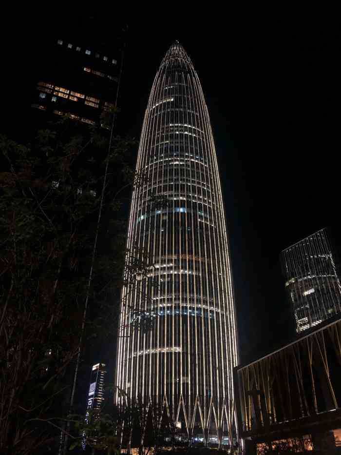 华润集团总部大厦夜景图片