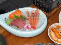 刺身三点拼盘-九井澤精致料理(金茂店)