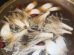 菌汤锅-沸炉重庆老火锅(军事博物馆店)