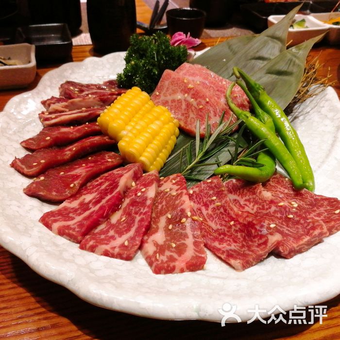 御牛轩日式烤肉料理和牛拼盘图片-北京日本料理-大众点评网