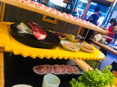 一米长盘牛五花-犟牛家·榴莲烤肉(五棵松店)