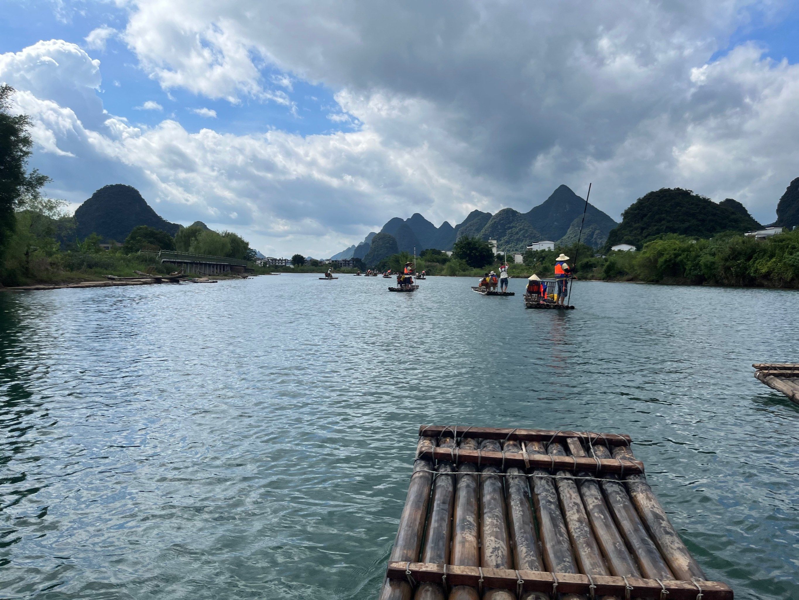 遇龙河漂流