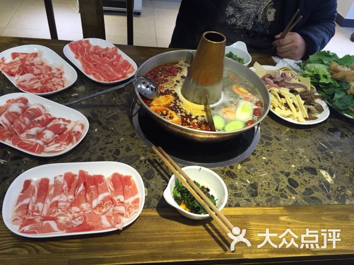 麒祥北京涮羊肉鸳鸯锅图片 - 第1张