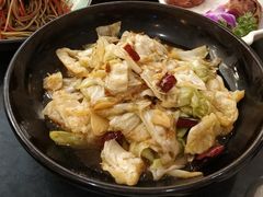 油渣炒包菜-西安饭庄·非遗陕菜(钟楼店)