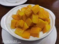 鲜芒果双皮奶-大甜九港式甜品(武林店)