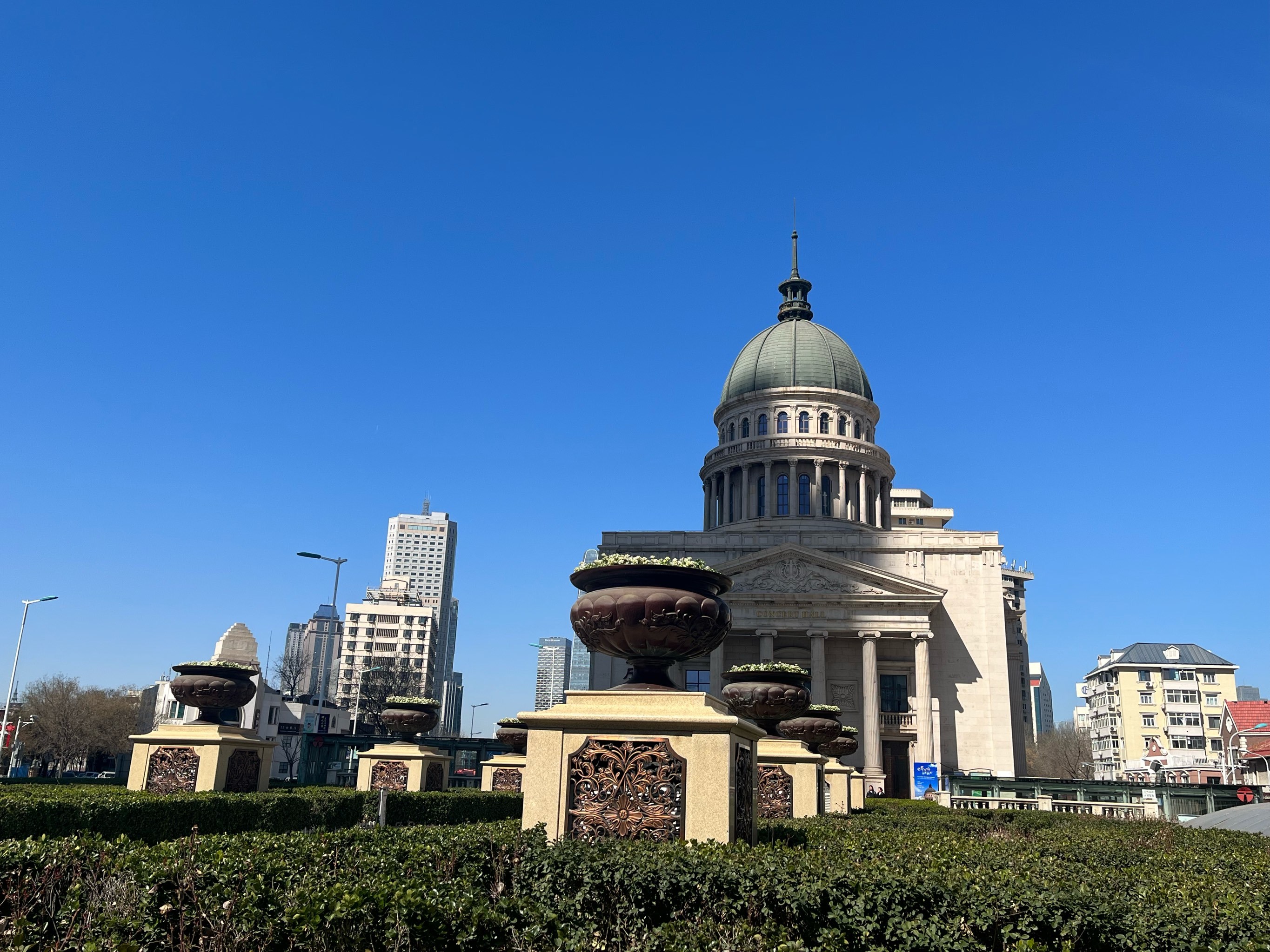 在小白楼音乐厅邂逅美丽穹顶