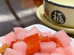 开胃泡菜-最爱鲜巫山纸包鱼(解放碑总店)